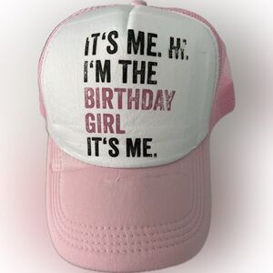 Taylor swift inspired birthday hat. Imperfect - home made- adult size hat
